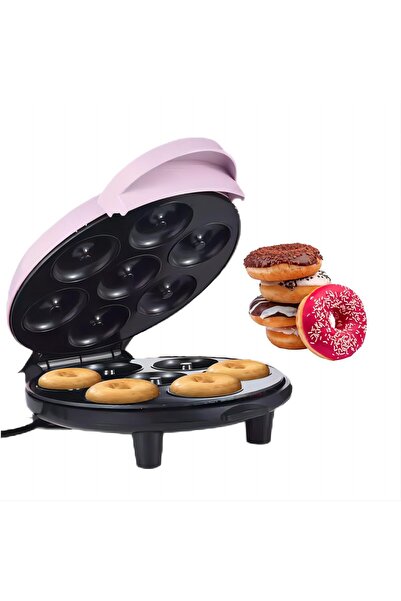 STARSTAR 7-hole mini donut maker with non-stick coating - pink