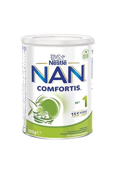 Nestle Formula lapte de inceput pentru sugari Nan 1 Comfortis, +0 luni, 800 g,