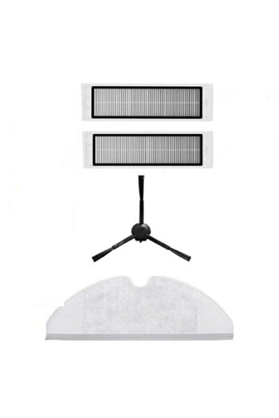 LİN GRUP Set de 4 piese de schimb compatibile cu aspiratorul robot Xiaomi Vac...