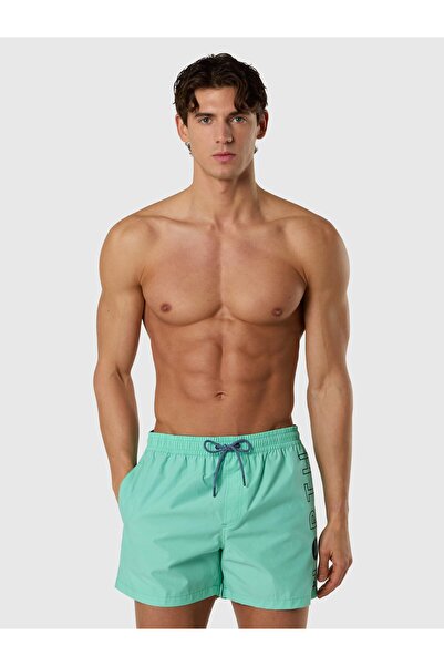 North Sails Regular Fit Maxi Logo Detaylı Bağcıklı Erkek Volley Deniz Şortu 3...