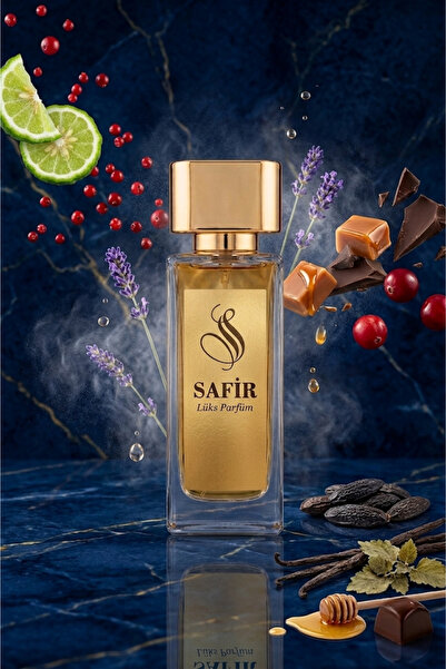 Safir Angel Extrait de Parfum 50 ml | Angel Esintili Kadın Parfüm | Kırmızı Meyve Karamel Çikolata Vanilya