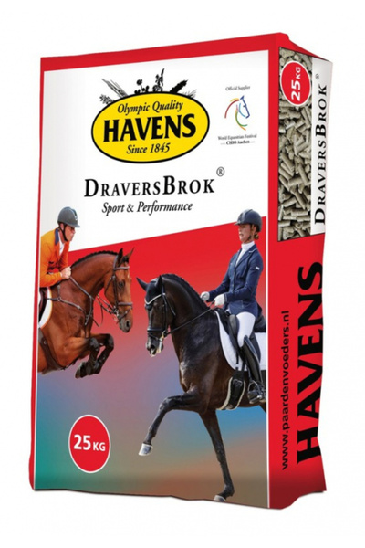 Havens Hrană pentru cai sportivi "DraversBrok" 25 kg