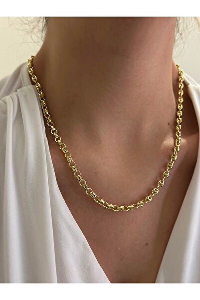 BYYEŞO Interlocking Detail Chain Necklace
