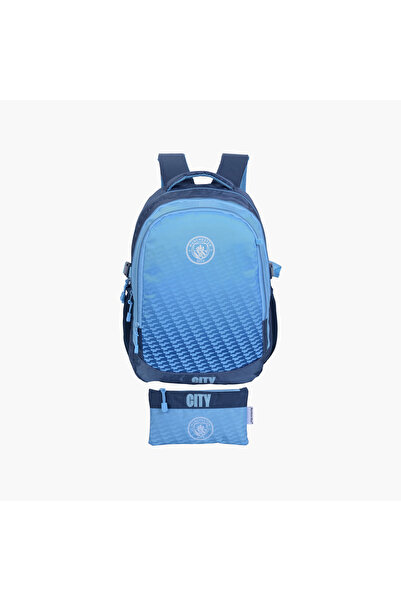 Manchester City Football 2-Piece School Backpack Set for Boys 13+ Years with ...