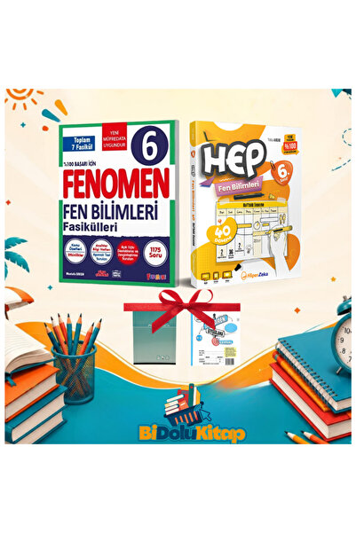 Fenomen Yayıncılık Fenomen Fasikülleri - 6. Sınıf Fen Bilimleri Seti ve HEP 4...