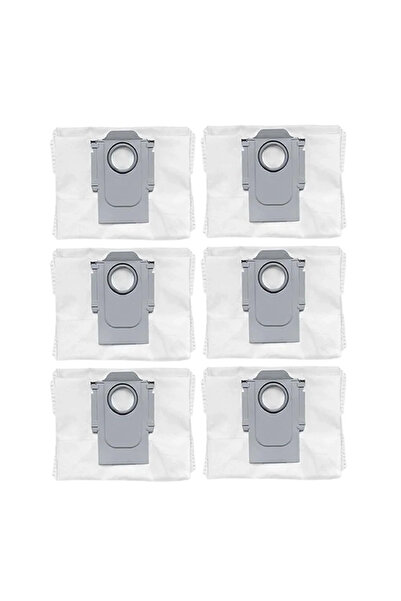 LİN GRUP Roborock Q8 Max Robot Vacuum Cleaner Compatible 6-Piece Dust Bag Set