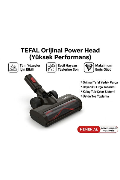 TEFAL TYT6Txx Cleaner XForce Flex 8.60 Süpürücü Aparat