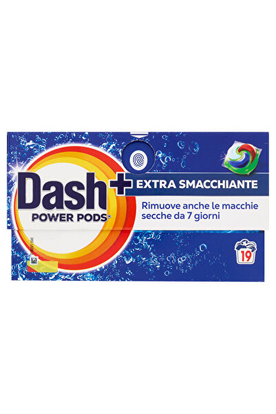 Dash Detergent Capsule Power Smacchiante 19 pcs - Import Italy