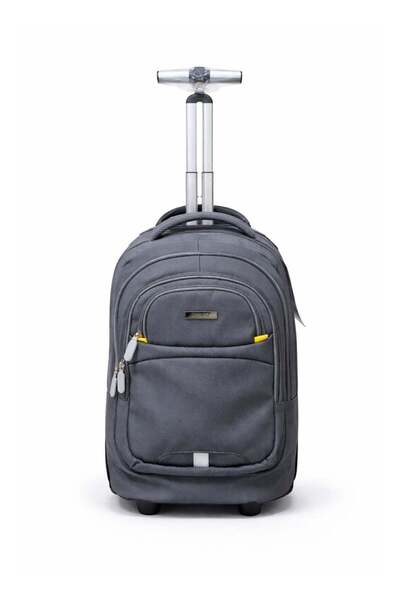 AODASI Premium School Trolley Backpack with Wheels & Retractable Handle – Lar...