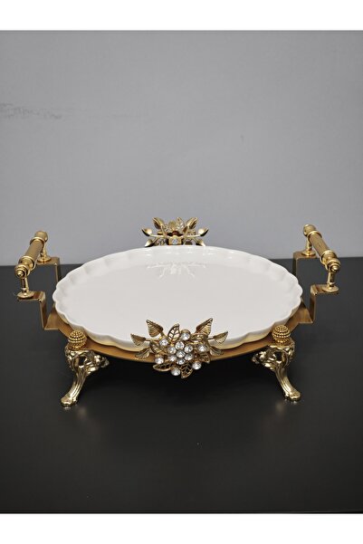 PARILTI HOME COLLECTİON Luxury Custom Laser-Cut Tableware Table Plate Cake Pl...