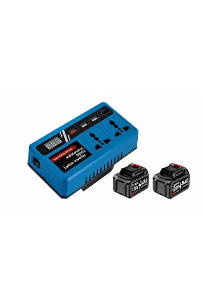 LYXUN ELECTRONICS Multi-Function Power Inverter 21V to 110V/220V &Dual AC Out...