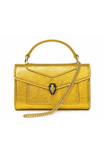 Generic Brand "حقيبة يد فاخرة بتصميم مستوحى من طراز الـ (Serpenti) الأيقوني