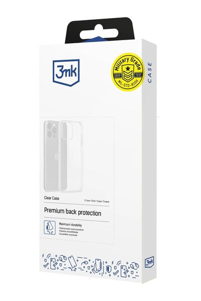 3MK Husă transparentă pentru Honor 600 Lite, protecție pentru telefon cu dura...