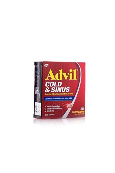 Adv Advil Cold & Sinus - 20 Tablets