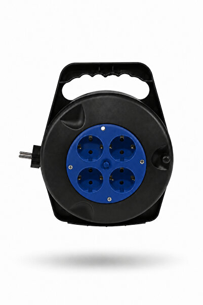 Otto Prelungitor 10m pe Tambur, 4 Prize, Maner Ergonomic pentru Transport.