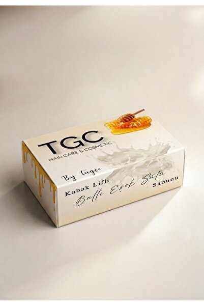 TGC HAIR CARE & COSMETİC Tgc Donkey Milk Honey Pumpkin Fiber Exfoliating Soap 120 Gr