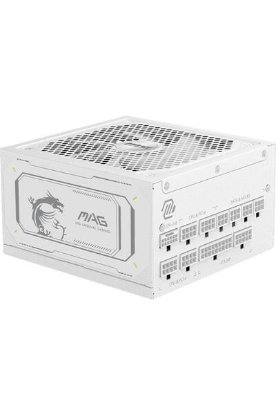 MSI MAG A1000GL PCIE5 1000W 80+ Gold Sursă de alimentare complet modulară, Albă