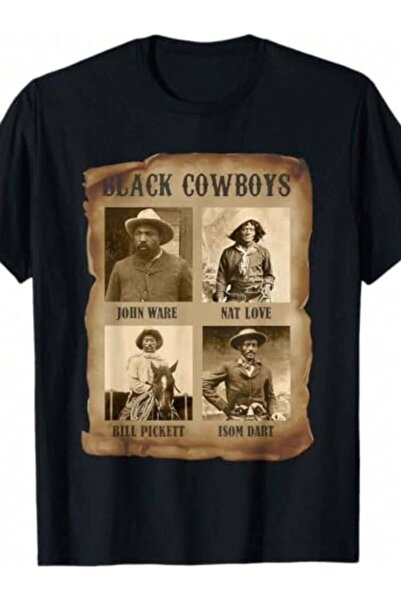 k222 T-Shirt Featuring Cowboy Western Rodeo Theme, Celebrating And Black Hist...