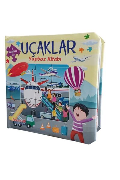 Yumurcak Yayınları Uçaklar - Yapboz Kitabı
