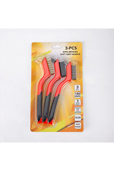 Choice upgrade 3pcs 7 Inches Stainless Steel Brush Brass Cleaning Brush Polis...