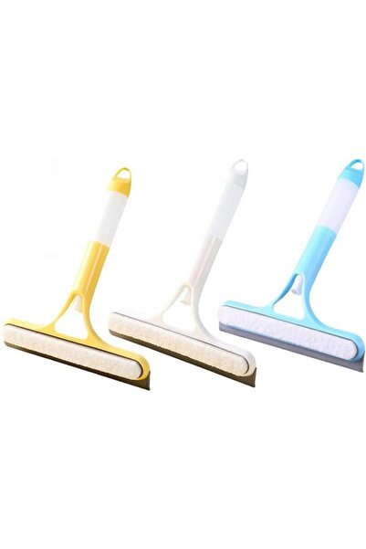 STARSTAR 3pc 3-in-1 Spray Shower Squeegee & Microfiber Window Scrubber Cleane...