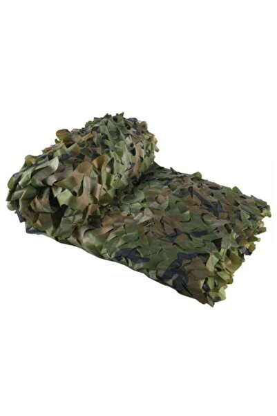STARSTAR Green camouflage netting rectangular sunshade sail, camouflage patte...
