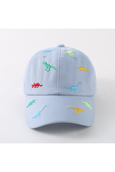 STARSTAR Dinosaur Baseball Cap - Blue - Size 50/54 - Suitable for children ag...