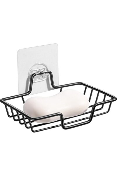 STARSTAR Soap Dish - 304 Stainless Steel Non-Drilling Soap Holder, Square (Bl...