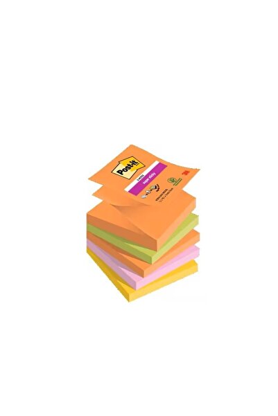 3M Notite adezive Z-Notes, Post-It Super Sticky, Boost Colour, 76 x 76 mm, 90...