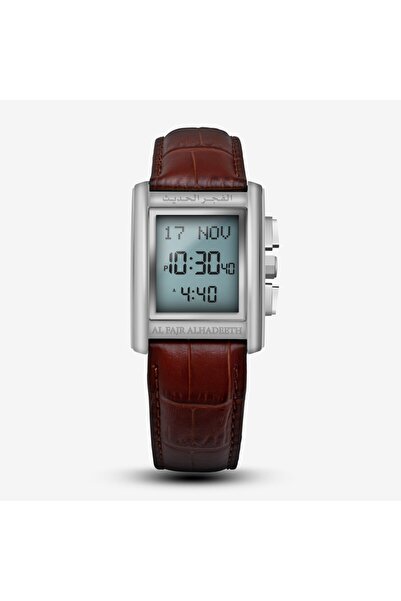 Generic Brand Al-Fajr Modern Watch Brown Leather Deluxeal208Sl