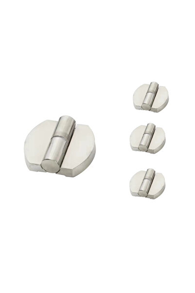 STARSTAR 2-Pack Stainless Steel Public Restroom Toilet Partition Hinges for H...
