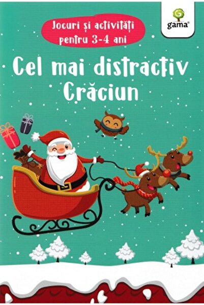 Gama Cel mai distractiv Craciun. Jocuri si activitati pentru 3-4 ani