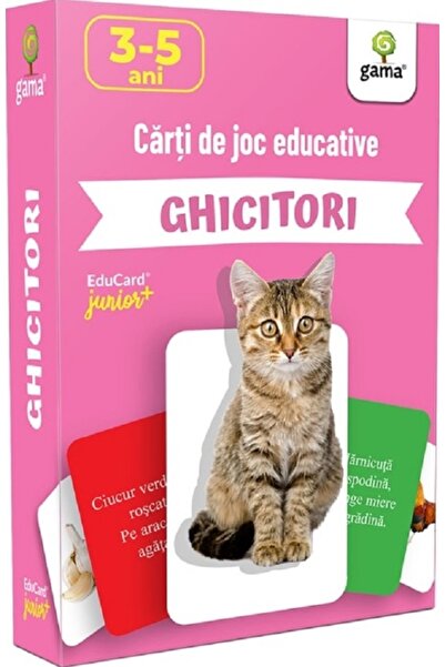 Gama Ghicitori - Carti de joc educative