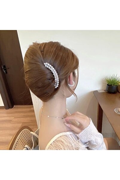 STARSTAR Pearl & Crystal Rhinestone Bridal Hair Comb (10 Pcs) - Elegant U-Sha...