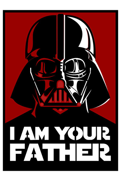 Gabcom Tablou Multilayer din Lemn – Darth Vader – Dimensiune 26 x 19 cm, Deco...
