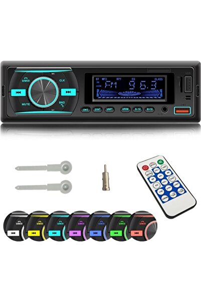STARSTAR Car Radio with Bluetooth Hands-free, MP3 Player, FM Radio, Support U...