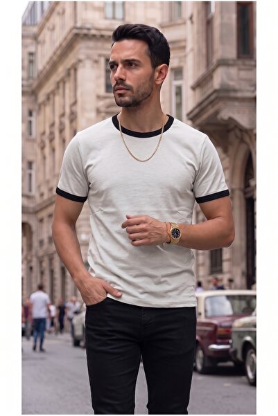 Teenage Millionaire Muška majica u boji kamena, okrugli izrez, standardna maj...