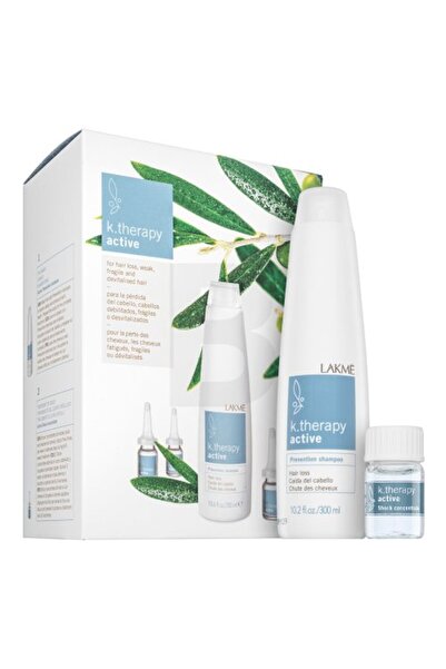 LAKMÉ K.Therapy Σετ Ενέργειας κατά της Τριχόπτωσης 300 ml + 8 x 6 ml
