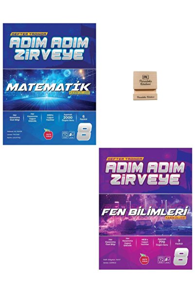 Newton Yayınları Newton LGS 8. Sınıf Adım Adım Zirveye Matematik ve Fen Bilim...