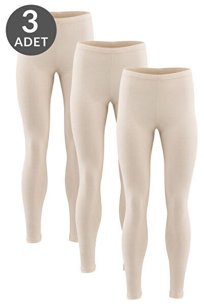 TOLIN Colanți lungi din bumbac și lycra, 3 piese, pentru femei 7217