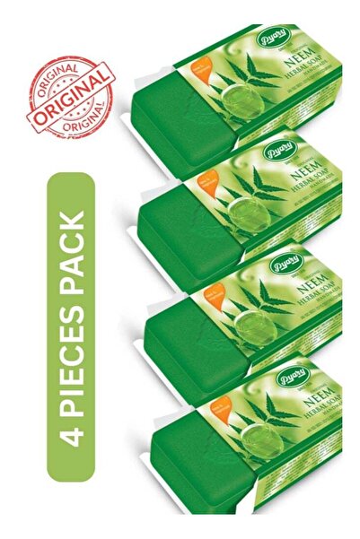Pyary Pure Neem Herbal Handmade Soap – Natural Antibacterial Bath Bar for Cle...