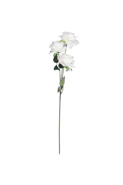 Goliat RAMURĂ 3 TRANDAFIR 66 cm CULOARE ALBĂ