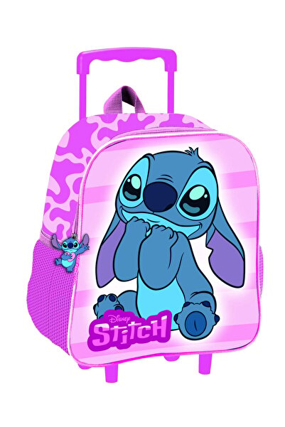 Stitch Troler 3D, cu un compartiment, 32x26x11 cm, bretele ajustabile și întă...