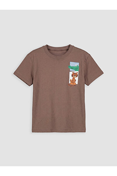 LC Waikiki Zero Roba Collar Printed Boy's T-Shirt from Uzg Store for Style En...
