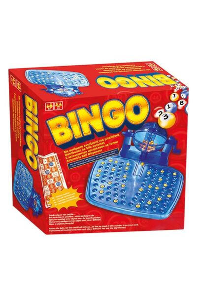 BAMI NETWORK Joc de societate Bingo pentru familie 6+ ani activitate distractiva
