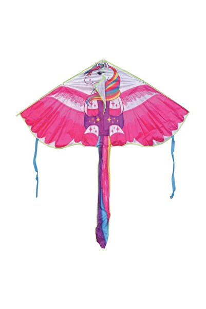 BAMI NETWORK Zmeu textil unicorn roz 1.4x1.5m cu franghie 40m