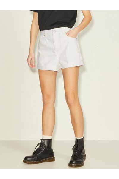 Jack & Jones Τζιν σορτς "Hazel" εκρού