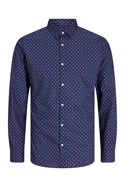 Jack & Jones Πουκάμισο ανδρικό "Joe" μπλε