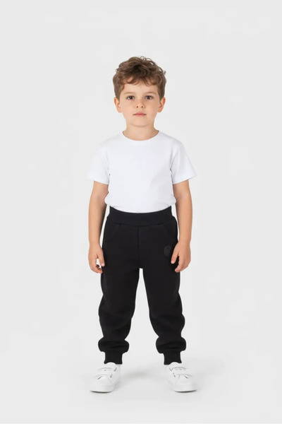 JOYCE Παντελόνι φόρμας αγόρι εποχιακό "Kids" μαύρο (1-5)
