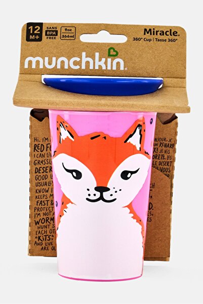 Munchkin Miracle 360 WildLove Sippy Cup 266ml, Multicolor